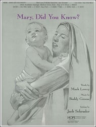 Mary, Did You Know? CD choral sheet music cover